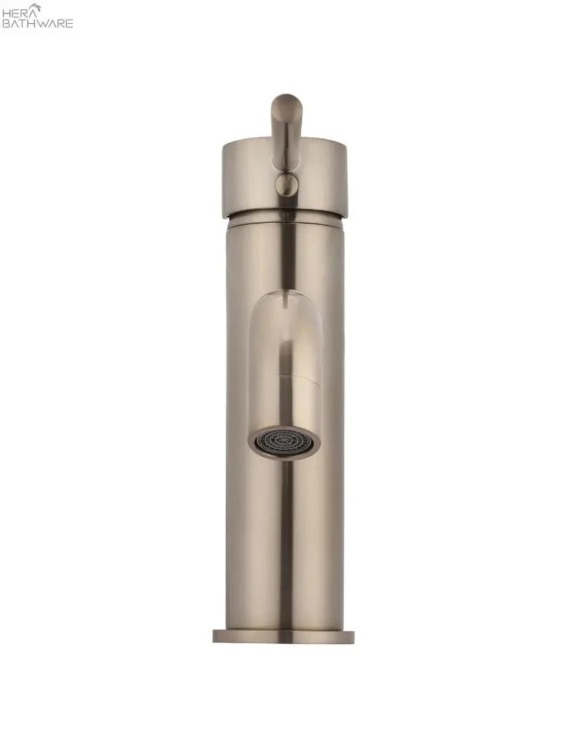 Round Basin Mixer Curved | Meir Round Basin Mixer Curved | Meir -HERA Bathware Sales round basin mixer curved meirtiger bronzetapwaremeir 124455