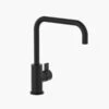 Round Blade Sink Mixer - Matte Black | Clark 1 Round Blade Sink Mixer - Matte Black | Clark -HERA Bathware Sales round blade sink mixer matte black clarkmatte blackkitchen mixerclark 975856