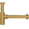 Round Bottle Trap 32MM - Brushed Gold