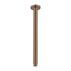 ROUND Ceiling Arm 150mm Length 4 ROUND Ceiling Arm 150mm Length -HERA Bathware Sales round ceiling arm 150mm lengthbrushed bronzeshower armnero tapware 205067