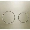 Round Dual Flush Push Plate For R&T Mechanical Concealed Cistern - Gold, Brushed Nickel, Gunmetal -HERA Bathware Sales round dual flush push plate for rt mechanical concealed cistern gold brushed nickel gunmetalbrushed goldflush buttoninspire bathware 278146