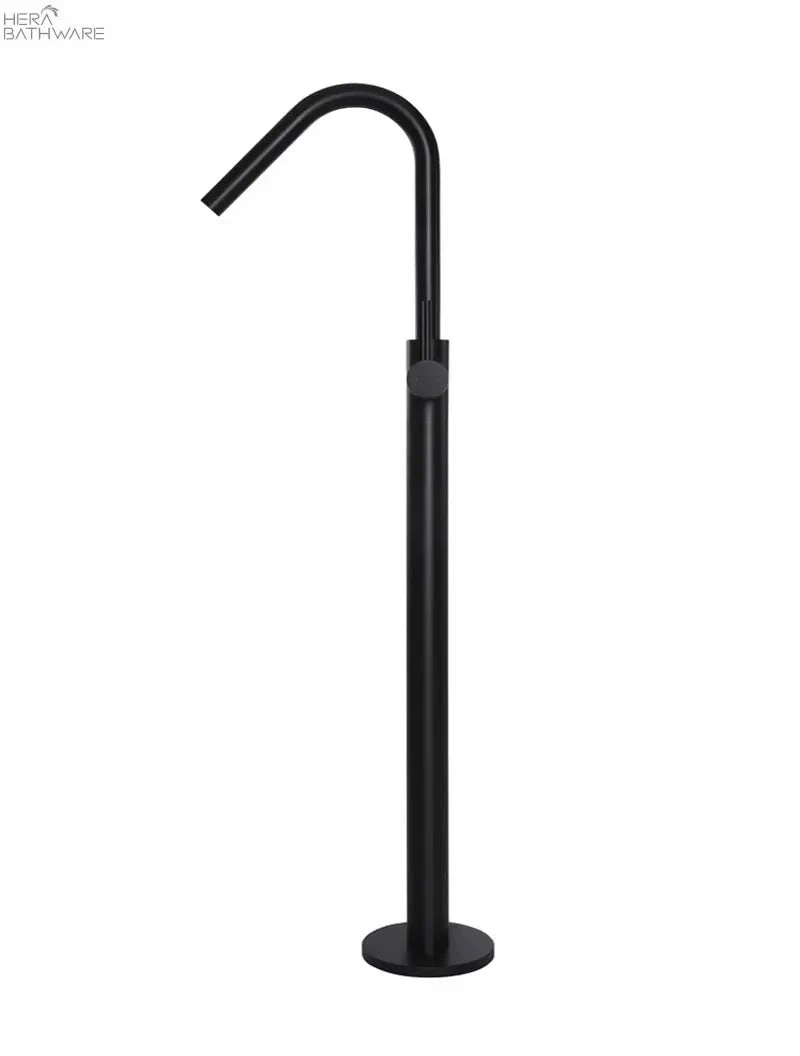 Round Freestanding Bath Spout and Hand Shower Round Freestanding Bath Spout And Hand Shower -HERA Bathware Sales round freestanding bath spout and hand showerchromefreestanding bath mixermeir 601857