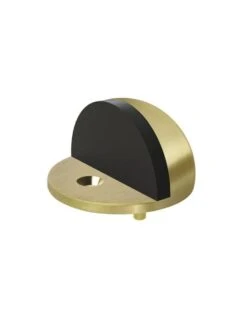 Round Half Moon Door Stop -HERA Bathware Sales round half moon door stoptiger bronzebathroom accessoriesmeir 767118