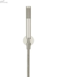 Round Hand Shower On Fixed Bracket -HERA Bathware Sales round hand shower on fixed bracketgun metaltapwaremeir 612677