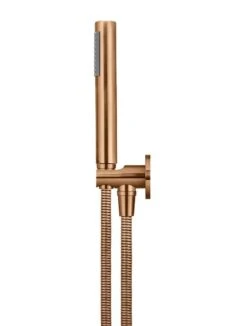Round Hand Shower On Fixed Bracket -HERA Bathware Sales round hand shower on fixed bracketlustre bronzetapwaremeir 458277