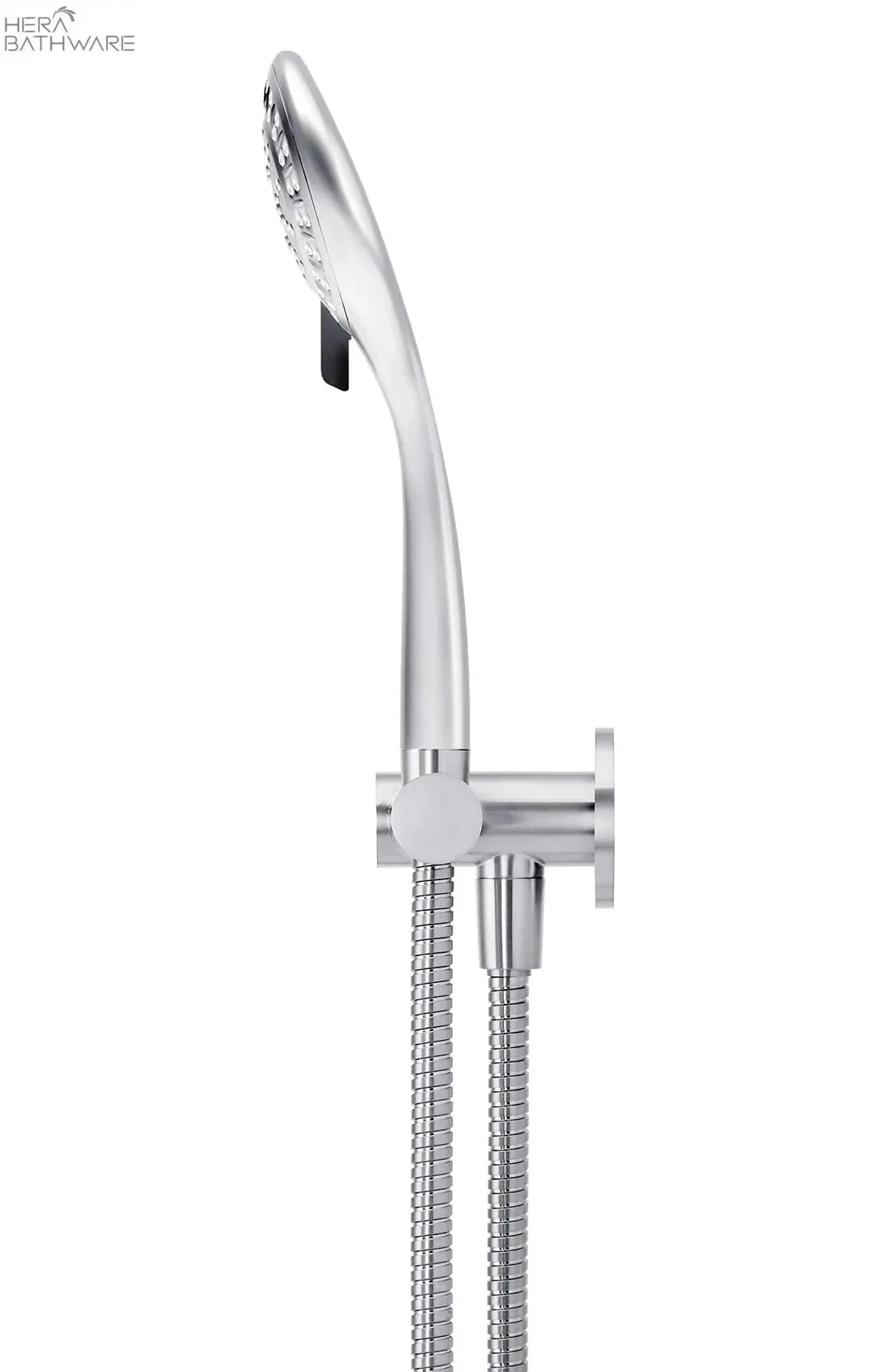 Round Hand Shower on Swivel Bracket Round Hand Shower On Swivel Bracket -HERA Bathware Sales round hand shower on swivel bracketbrushed nickeltapwaremeir 139960