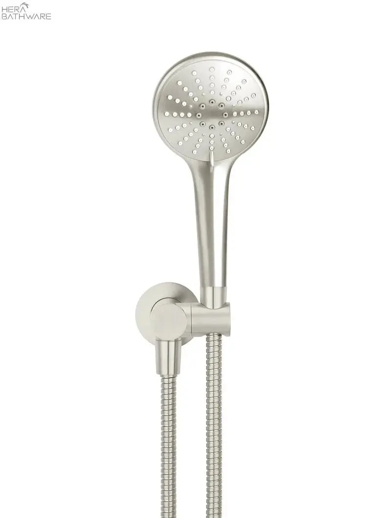 Round Hand Shower on Swivel Bracket Round Hand Shower On Swivel Bracket -HERA Bathware Sales round hand shower on swivel bracketbrushed nickeltapwaremeir 367189