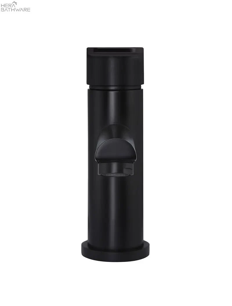 Round Paddle Basin Mixer Round Paddle Basin Mixer -HERA Bathware Sales round paddle basin mixermatte blacktapwaremeir 936367