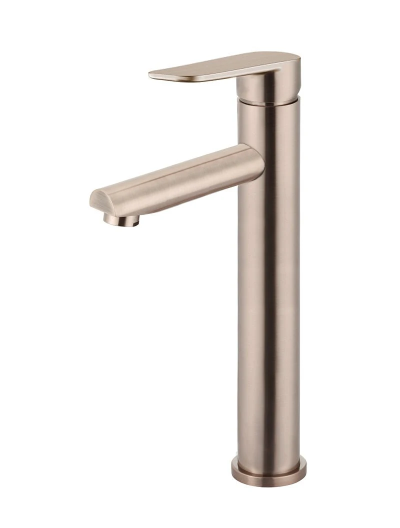 Round Pinless Tall Basin Mixer Round Pinless Tall Basin Mixer -HERA Bathware Sales round pinless tall basin mixertiger bronzetapwaremeir 884346