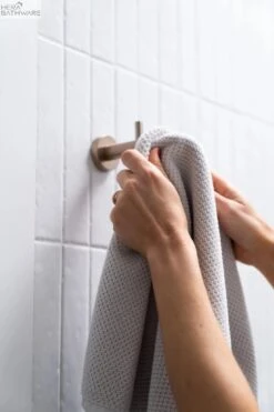 Round Robe Hook -HERA Bathware Sales round robe hookchromebathroom accessoriesmeir 421793