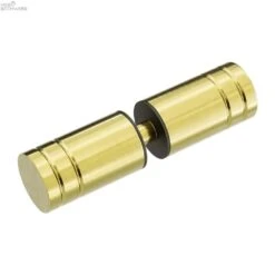 ROUND SHOWER KNOB -HERA Bathware Sales round shower knobbrushed goldknobnero tapware 100346