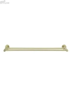Round Single/Double Towel Rail 600mm -HERA Bathware Sales round singledouble towel rail 600mmsingle towel railtiger bronzebathroom accessoriesmeir 382206
