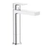 ROUND SQUARE TOWER BASIN MIXER -HERA Bathware Sales round square tower basin mixerchrometall basin mixerclark 869798