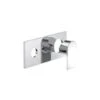 ROUND SQUARE WALL BASIN/BATH MIXER - TRIM KIT -HERA Bathware Sales round square wall basinbath mixer trim kitchrometrim kitsclark 158088
