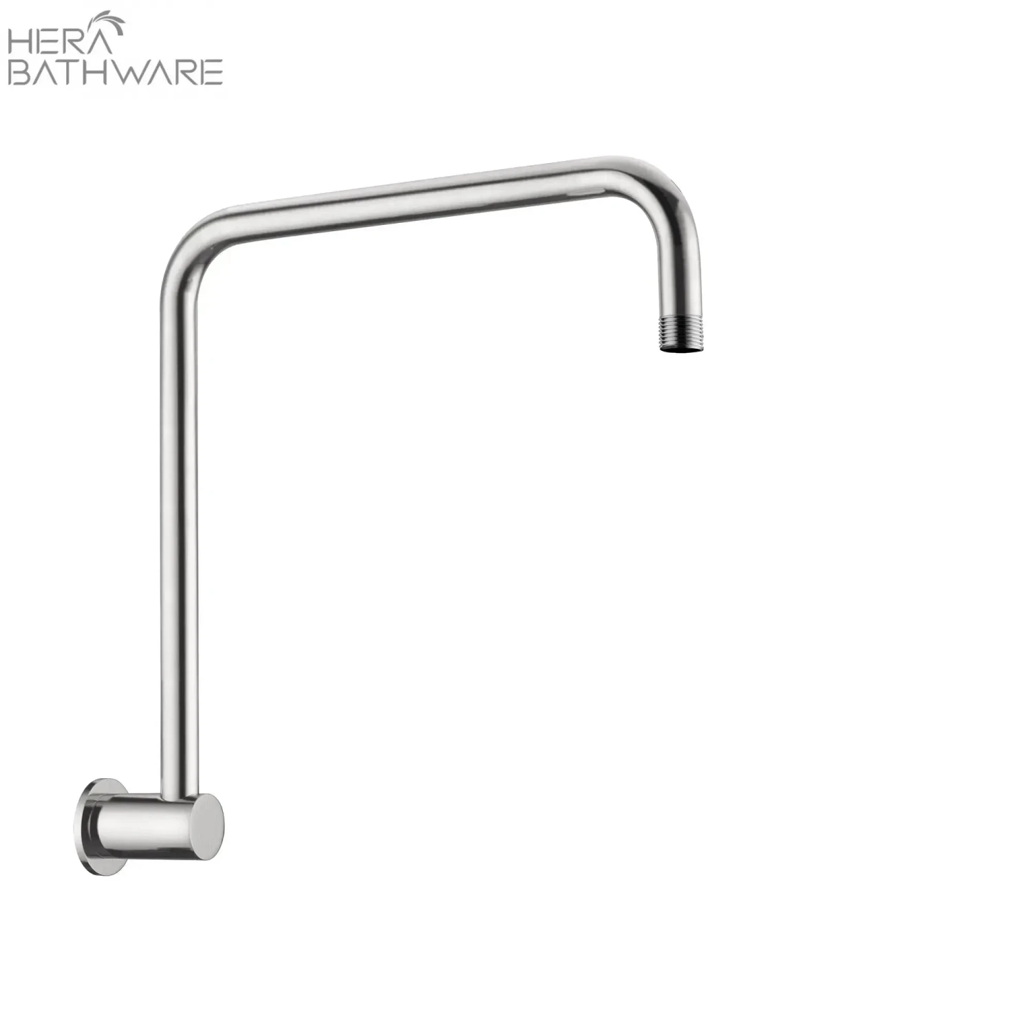 ROUND SWIVEL SHOWER ARM ROUND SWIVEL SHOWER ARM -HERA Bathware Sales round swivel shower armbrushed nickelshower armnero tapware 228382