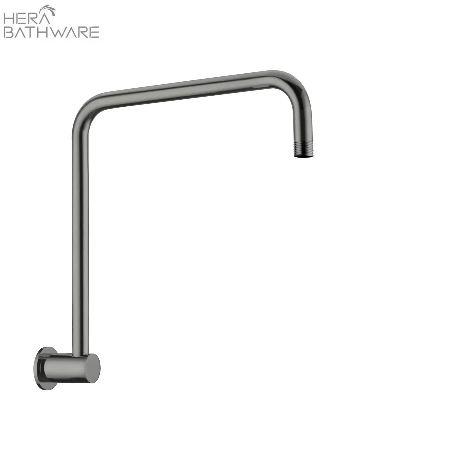 ROUND SWIVEL SHOWER ARM ROUND SWIVEL SHOWER ARM -HERA Bathware Sales round swivel shower armgun metalshower armnero tapware 168209