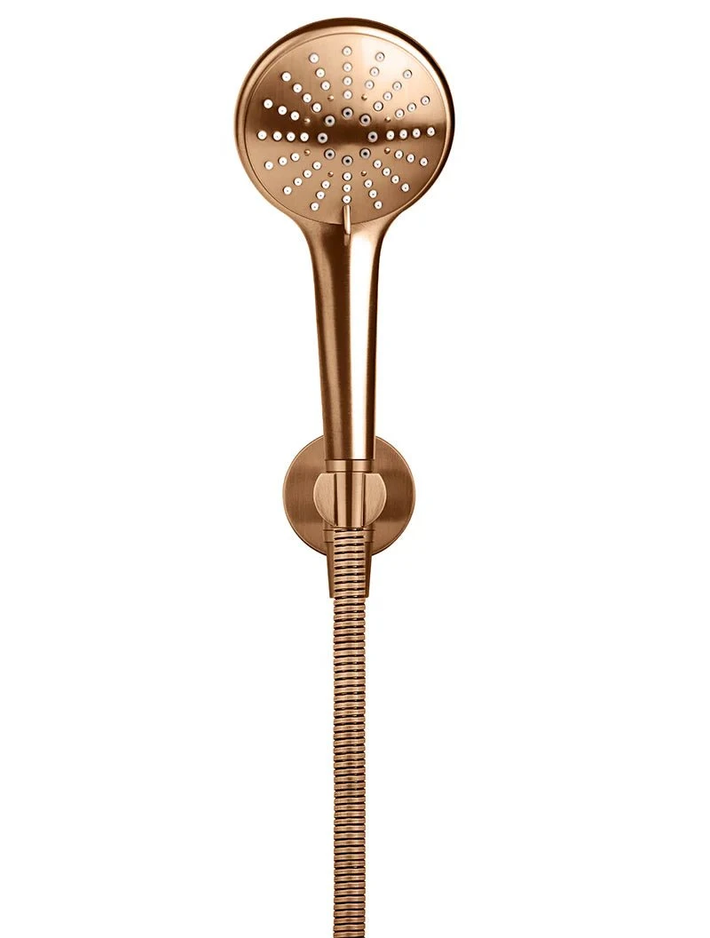 Round Three Function Hand Shower on Fixed Bracket Round Three Function Hand Shower On Fixed Bracket -HERA Bathware Sales round three function hand shower on fixed bracketlustre bronzetapwaremeir 597079