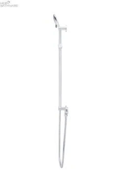 Round Three Function Hand Shower On Rail Column 13 Round Three Function Hand Shower On Rail Column -HERA Bathware Sales round three function hand shower on rail columnchromeshower railsmeir 814910