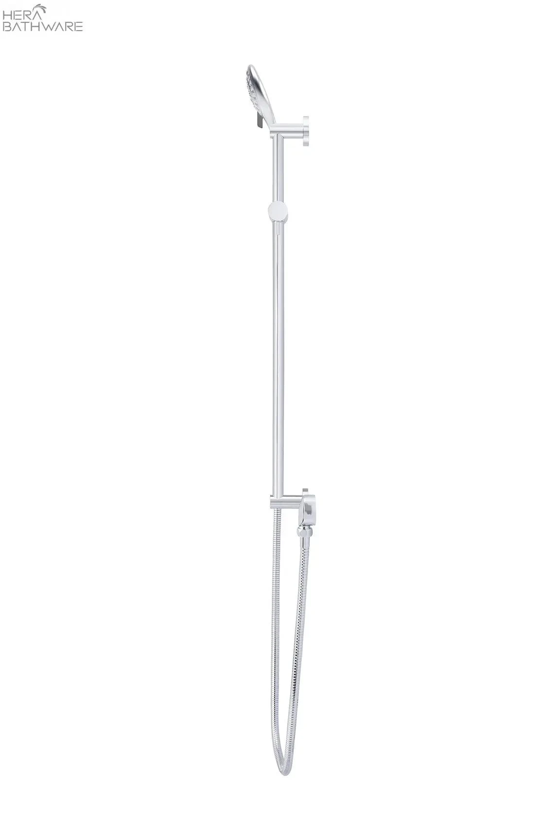 Round Three Function Hand Shower on Rail Column Round Three Function Hand Shower On Rail Column -HERA Bathware Sales round three function hand shower on rail columnchromeshower railsmeir 814910