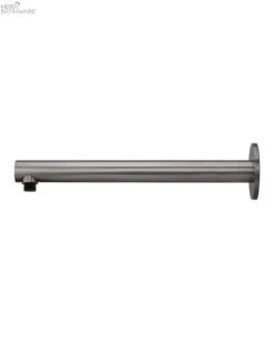 Round Wall Shower Arm 400mm 13 Round Wall Shower Arm 400mm -HERA Bathware Sales round wall shower arm 400mmgun metalstraight shower armshower armmeir 881611
