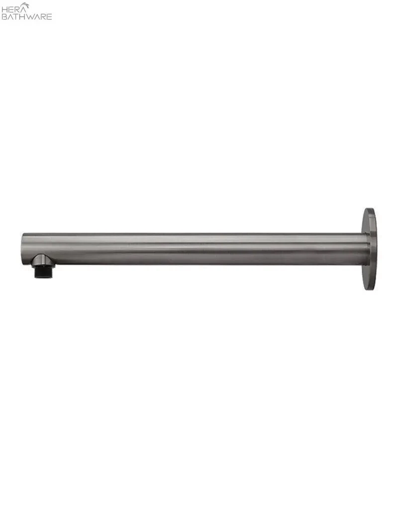 Round Wall Shower Arm 400mm Round Wall Shower Arm 400mm -HERA Bathware Sales round wall shower arm 400mmgun metalstraight shower armshower armmeir 881611