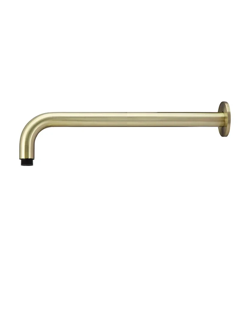 Round Wall Shower Arm 400mm Round Wall Shower Arm 400mm -HERA Bathware Sales round wall shower arm 400mmtige bronzecurved shower armshower armmeir 107282