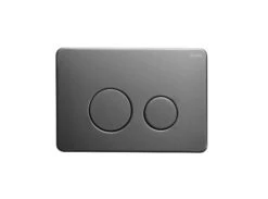 R&T Lexy Round Button, Gun Metal