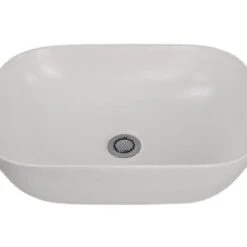 Sebastian Square Round Basin 4 Sebastian Square Round Basin -HERA Bathware Sales sebastian square round basinmatte whiteabove counter basinfifth ave 130580