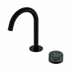 Serenity Progressive Basin Mixer Arc Spout -HERA Bathware Sales serenity progressive basin mixer arc spoutmatte blackarabesscato corchiabasin mixernero tapware 136647