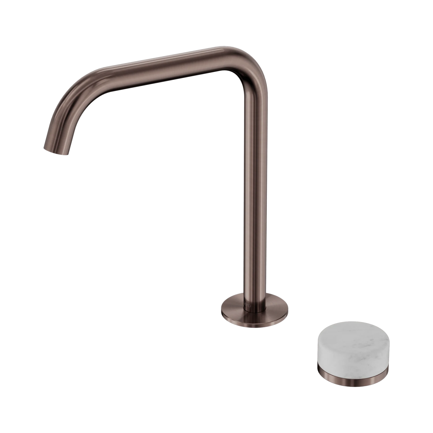 Serenity Progressive Bath/Kitchen Mixer Edge Spout Serenity Progressive Bath/Kitchen Mixer Edge Spout -HERA Bathware Sales serenity progressive bathkitchen mixer edge spoutbrushed bronzecarraramixer tapnero tapware 977664