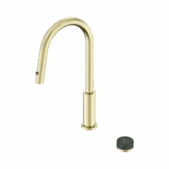 Serenity Progressive Pull Out Kitchen Set 13 Serenity Progressive Pull Out Kitchen Set -HERA Bathware Sales serenity progressive pull out kitchen setbrushed goldarabesscato corchiakitchen mixernero tapware 809810