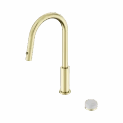 Serenity Progressive Pull Out Kitchen Set 7 Serenity Progressive Pull Out Kitchen Set -HERA Bathware Sales serenity progressive pull out kitchen setbrushed goldcarrarakitchen mixernero tapware 129996