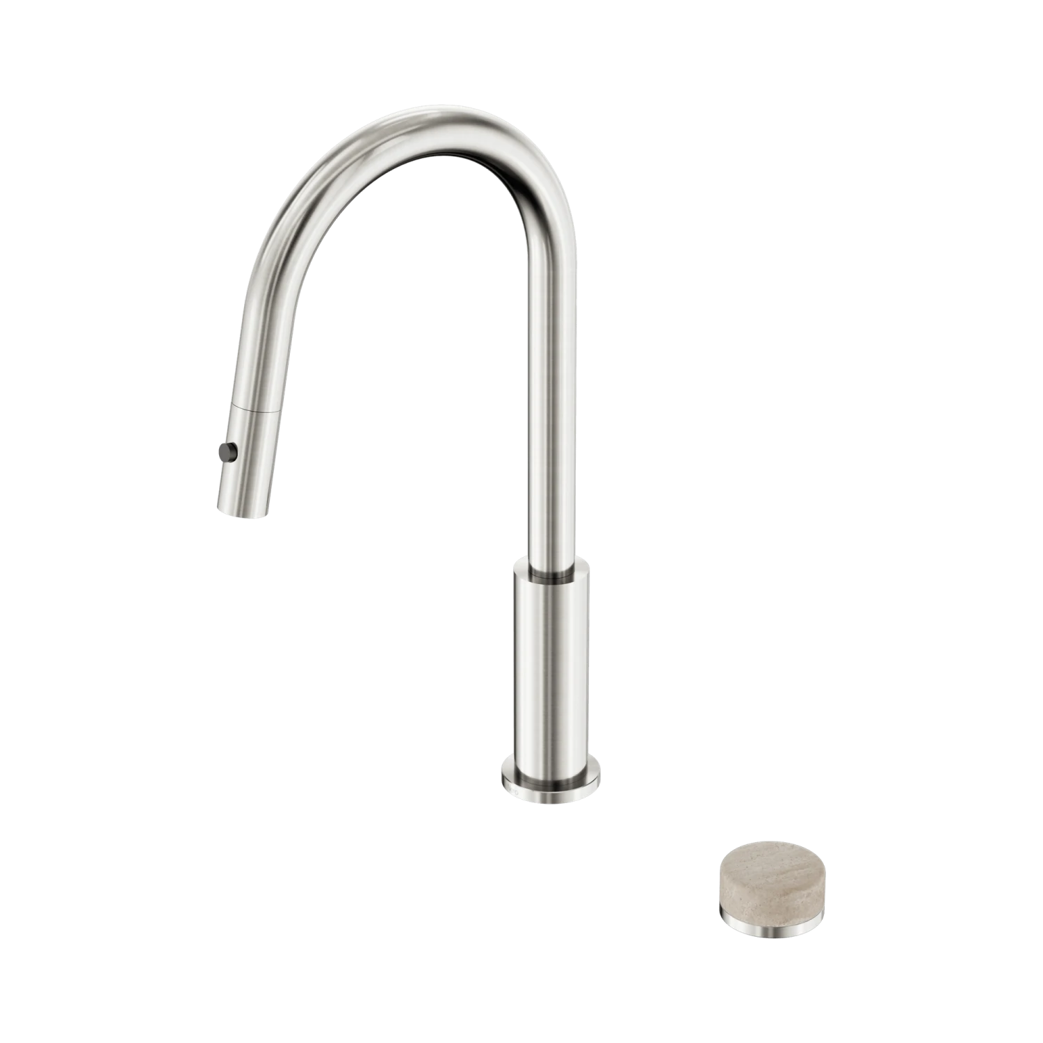 Serenity Progressive Pull Out Kitchen Set Serenity Progressive Pull Out Kitchen Set -HERA Bathware Sales serenity progressive pull out kitchen setbrushed nickelrome travertinekitchen mixernero tapware 922369