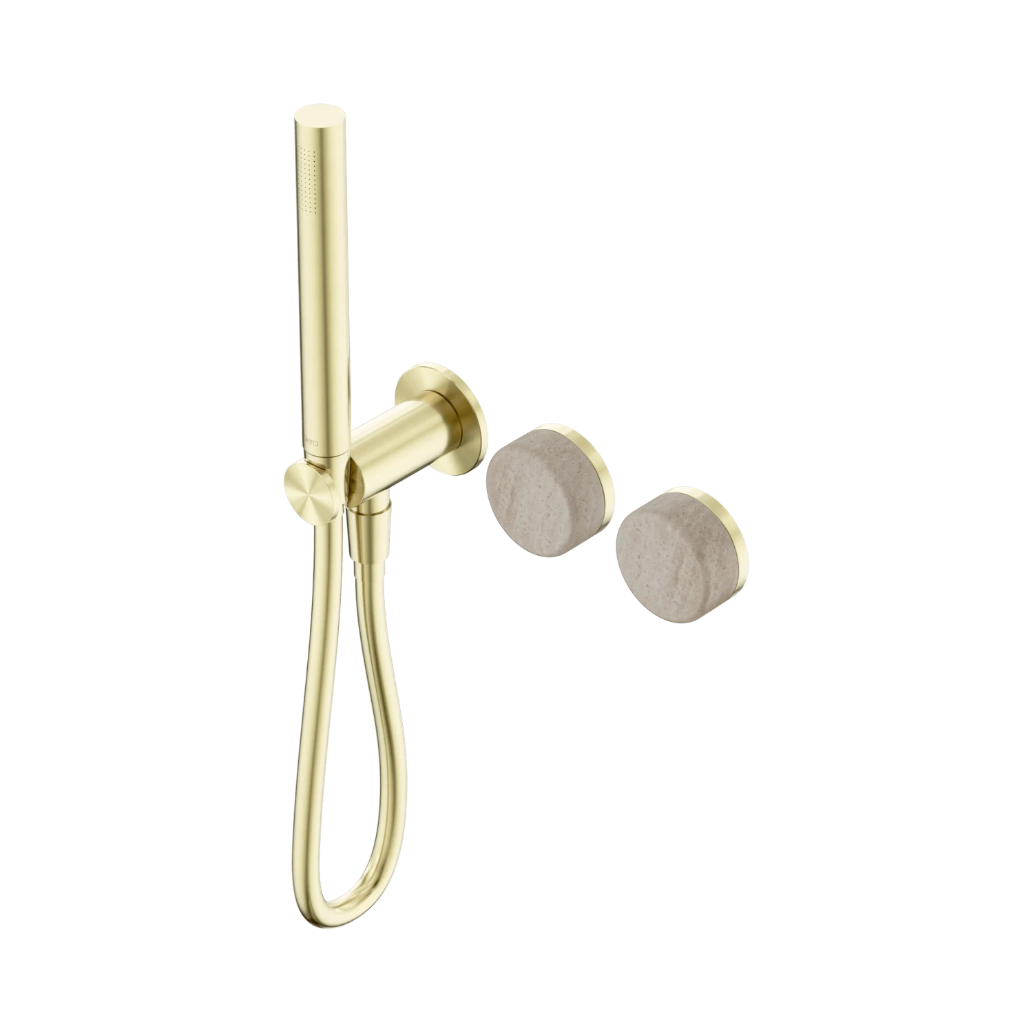 Serenity Progressive Shower System And Slim Shower Serenity Progressive Shower System And Slim Shower -HERA Bathware Sales serenity progressive shower system and slim showerbrushed goldrome travertineshower systemnero tapware 483568