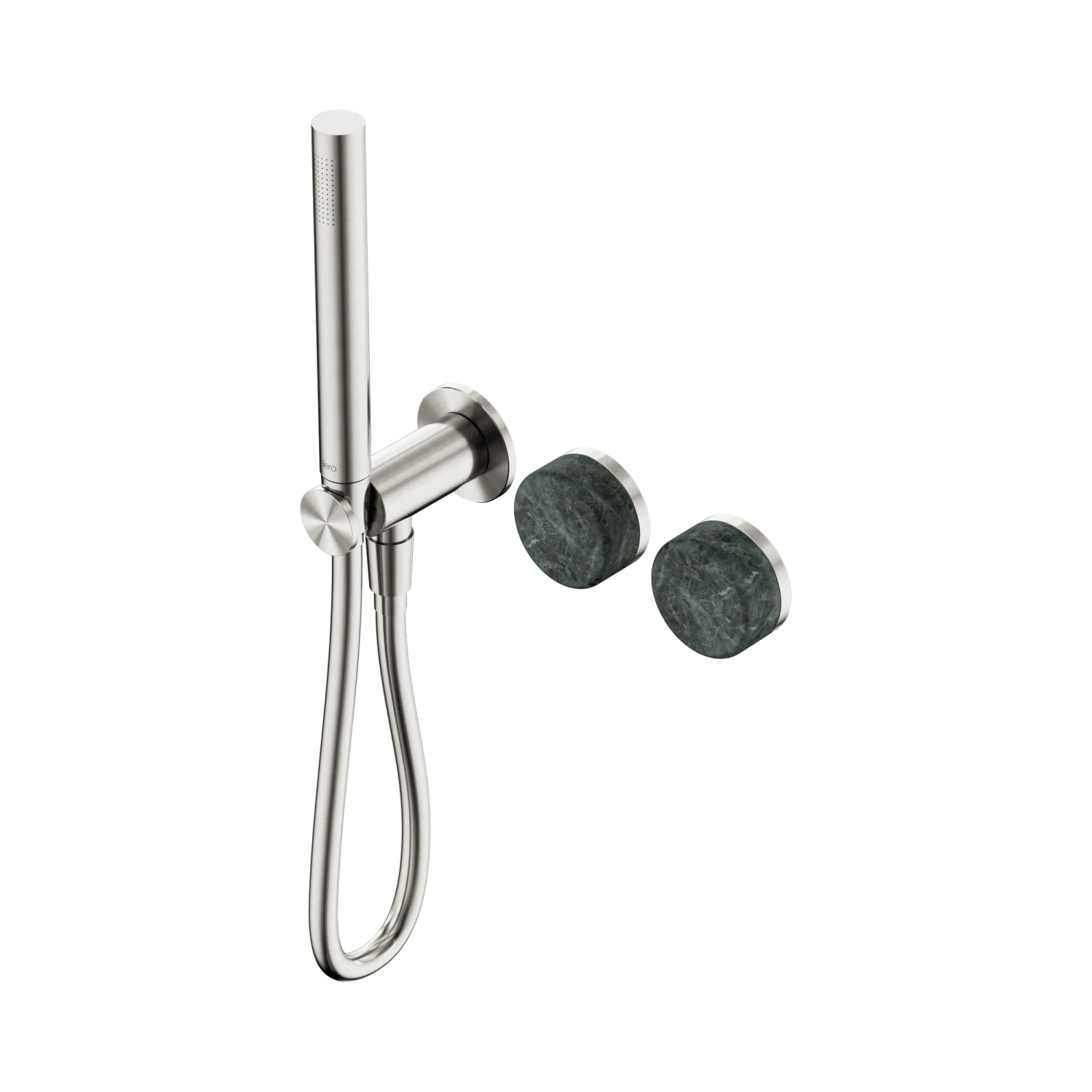 Serenity Progressive Shower System And Slim Shower Serenity Progressive Shower System And Slim Shower -HERA Bathware Sales serenity progressive shower system and slim showerbrushed nickelarabesscato corchiashower systemnero tapware 136154