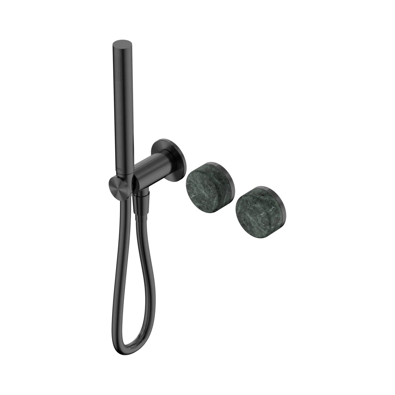 Serenity Progressive Shower System And Slim Shower Serenity Progressive Shower System And Slim Shower -HERA Bathware Sales serenity progressive shower system and slim showergun metalarabesscato corchiashower systemnero tapware 892265