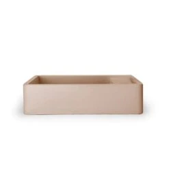 Shelf 03 Basin - Surface Mount (Without Taphole) 6 Shelf 03 Basin - Surface Mount (Without Taphole) -HERA Bathware Sales shelf 03 basin surface mount without tapholewithout overflowpastel peachnood co 922528