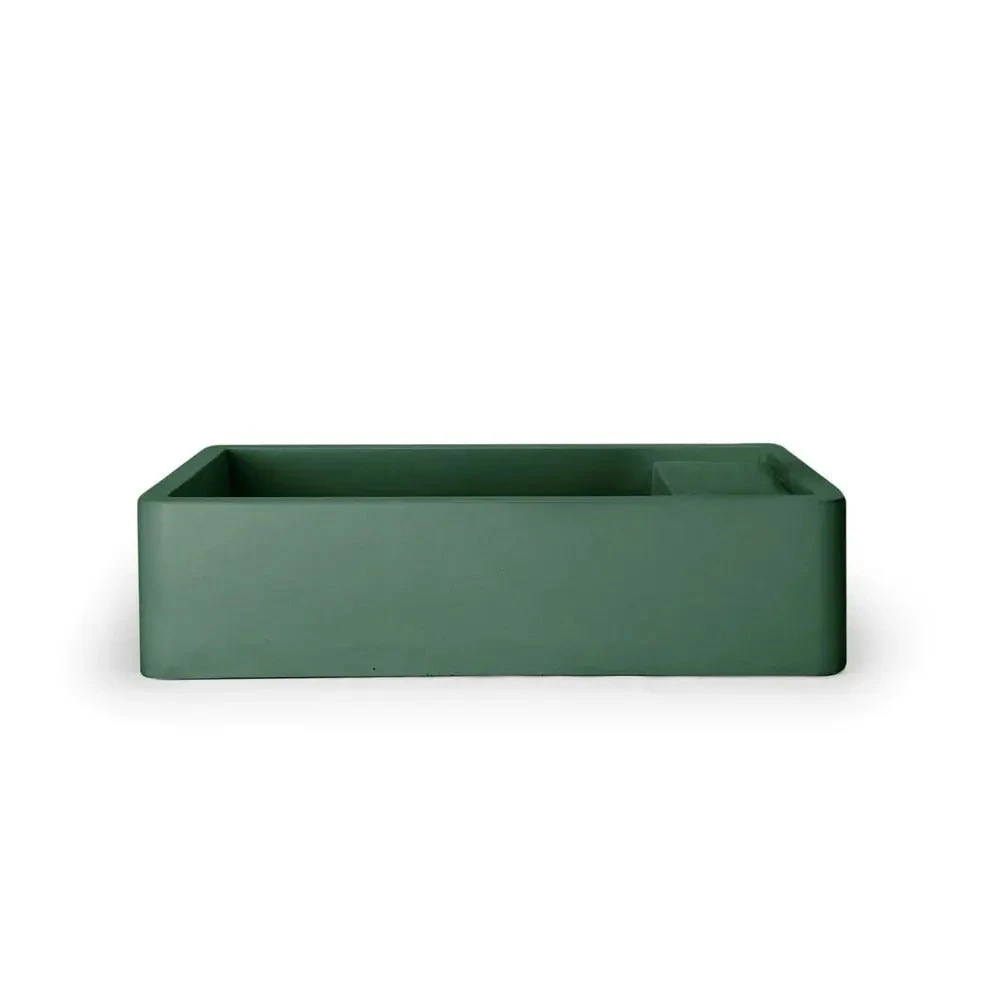 Shelf 03 Basin - Surface Mount (Without Taphole) Shelf 03 Basin - Surface Mount (Without Taphole) -HERA Bathware Sales shelf 03 basin surface mount without tapholewithout overflowtealnood co 513695