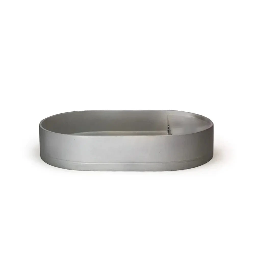 Shelf Oval Basin - Surface Mount (With Taphole) Shelf Oval Basin - Surface Mount (With Taphole) -HERA Bathware Sales shelf oval basin surface mount with tapholewithout overflowsky greynood co 220715