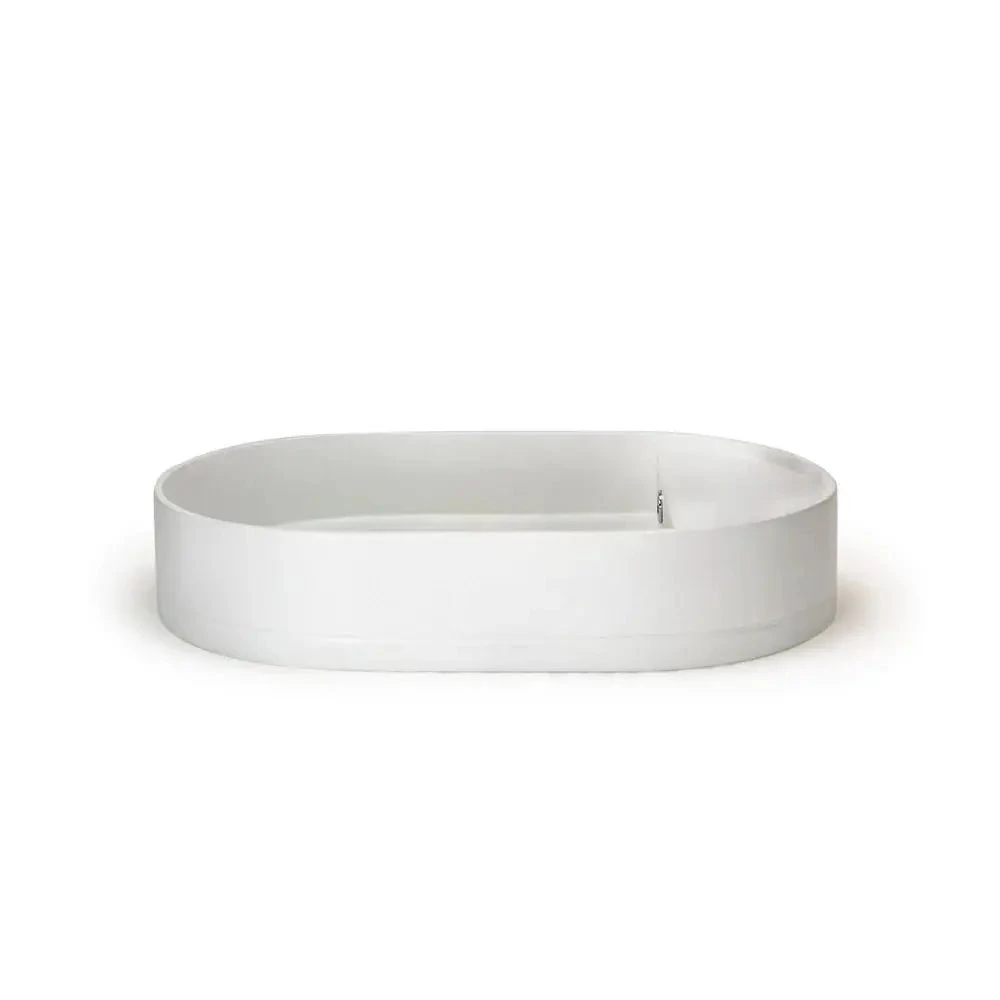 Shelf Oval Basin - Surface Mount (Without Taphole) Shelf Oval Basin - Surface Mount (Without Taphole) -HERA Bathware Sales shelf oval basin surface mount without tapholewithout overflowivorynood co 802672