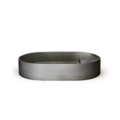 Shelf Oval Basin - Surface Mount (Without Taphole) 15 Shelf Oval Basin - Surface Mount (Without Taphole) -HERA Bathware Sales shelf oval basin surface mount without tapholewithout overflowmidtone greynood co 784722