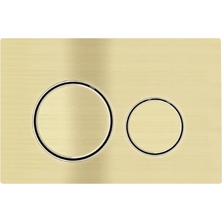 SIGMA 20 DUAL FLUSH BUTTON ROUND SIGMA 20 DUAL FLUSH BUTTON ROUND -HERA Bathware Sales sigma 20 dual flush button roundbrushed goldflush buttonbest bm 477287