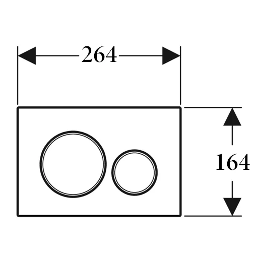 SIGMA 20 DUAL FLUSH BUTTON ROUND SIGMA 20 DUAL FLUSH BUTTON ROUND -HERA Bathware Sales sigma 20 dual flush button roundbrushed goldflush buttonbest bm 551352