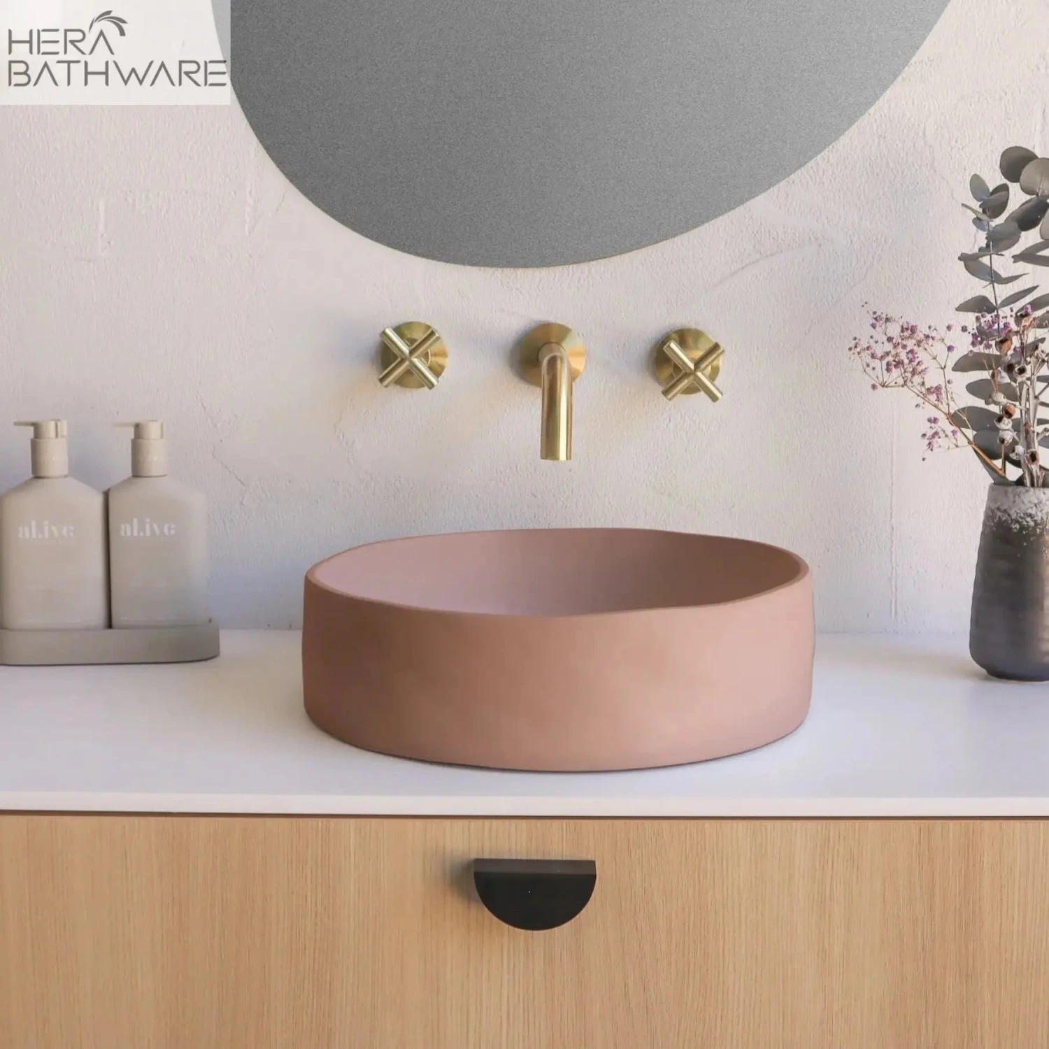 Slip Basin - Wall Hung Slip Basin - Wall Hung -HERA Bathware Sales slip basin wall hungblush pinknood co 714965