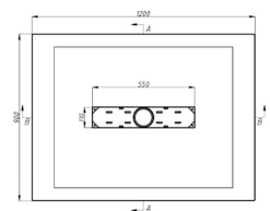 SMC Slate Finished Shower Base Center Waste 1000/1200/1500/1800/2000mm -HERA Bathware Sales smc slate finished shower base center waste 10001200150018002000mm1200mmwhiteshower basepolymore 985719