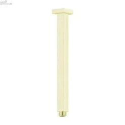 SQUARE Ceiling Arm 300mm Length 5 SQUARE Ceiling Arm 300mm Length -HERA Bathware Sales square ceiling arm 300mm lengthbrushed goldshower armnero tapware 851268