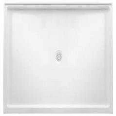 Square Shower Base Polymarble Square Shower Base Polymarble -HERA Bathware Sales square shower base polymarble820820mmstandardshower basepolymore 521792
