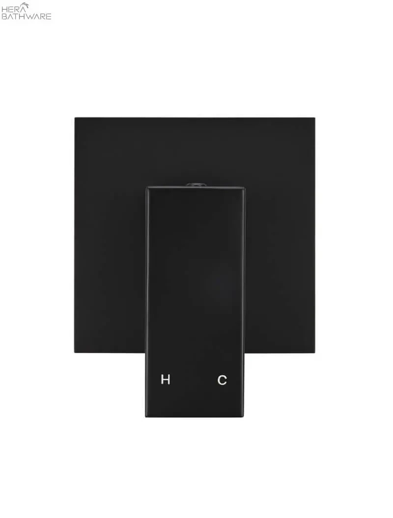 Square Wall Mixer - Matte Black Square Wall Mixer - Matte Black -HERA Bathware Sales square wall mixer matte blackmatte blacktapwaremeir 682379