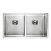 Stainless Steel Kitchen Sink Double Bowls - 770mm -HERA Bathware Sales stainless steel kitchen sink double bowls 770mmstainless steelkitchen sinklouis marco 120519