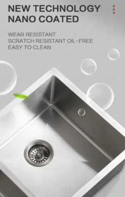 Stainless Steel Kitchen Sink Double Bowls - 770mm -HERA Bathware Sales stainless steel kitchen sink double bowls 770mmstainless steelkitchen sinklouis marco 872234